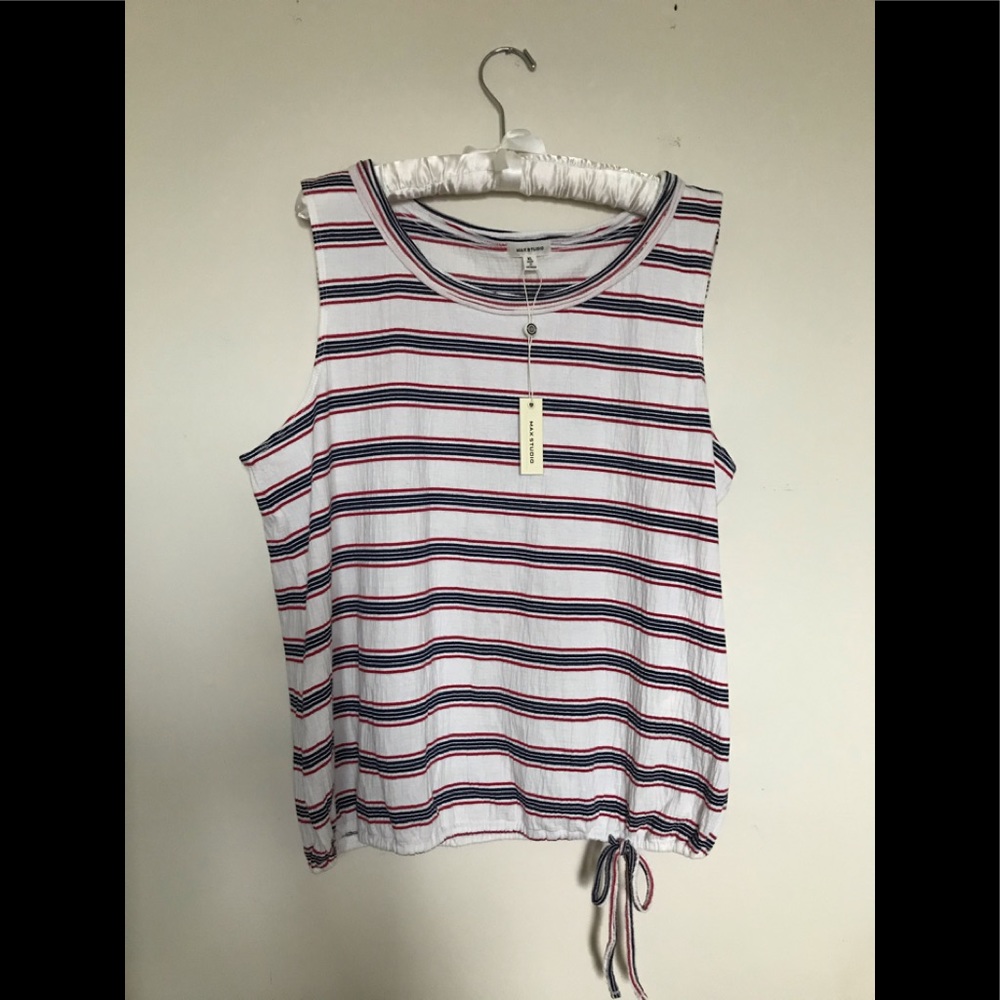 NEW MAX STUDIO SLEEVELESS BLOUSE